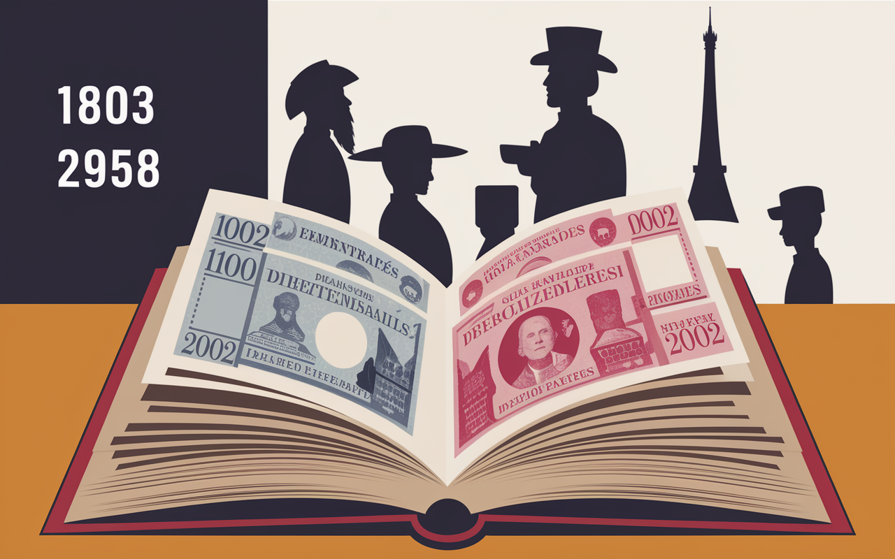 chronologie billet de banque france epoques