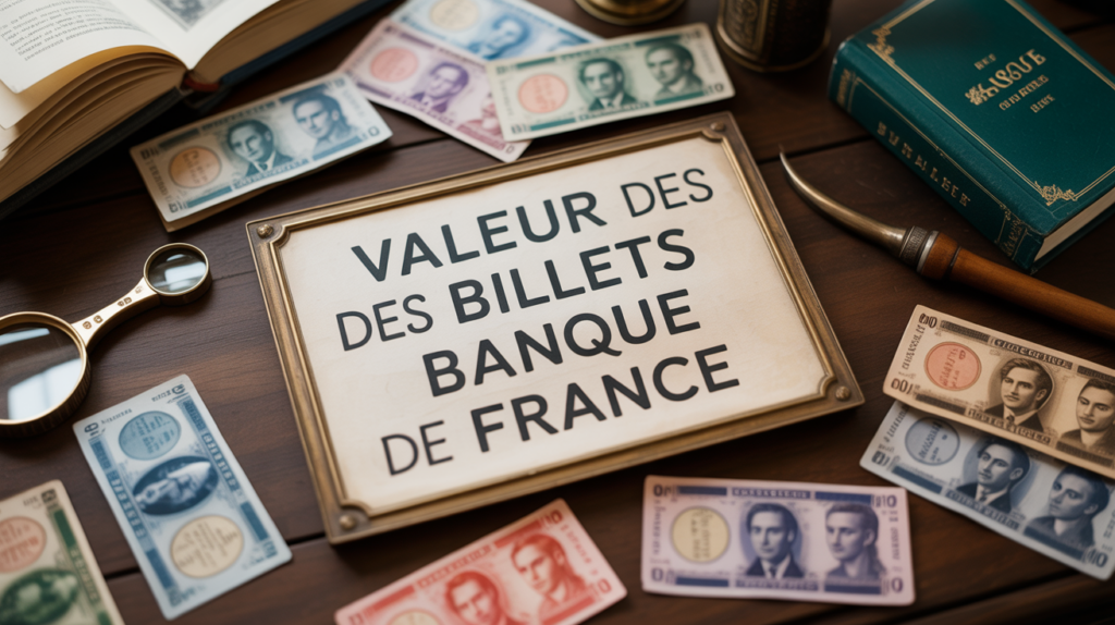 billet de banque france valeur ancienne table