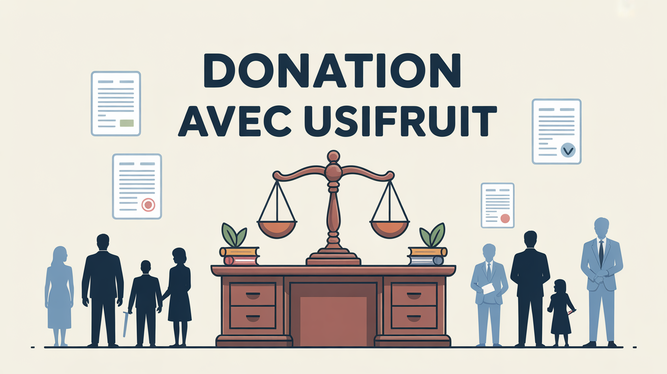 peut on modifier une donation avec usufruit illustration balance justice
