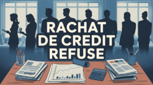 image rachat de crédit refusé partout que faire bureau et graphiques