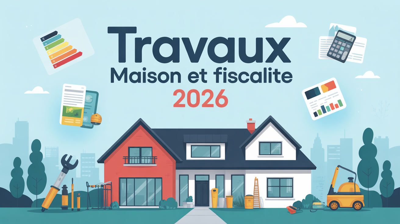 travaux maison impots visuel chantier maison moderne