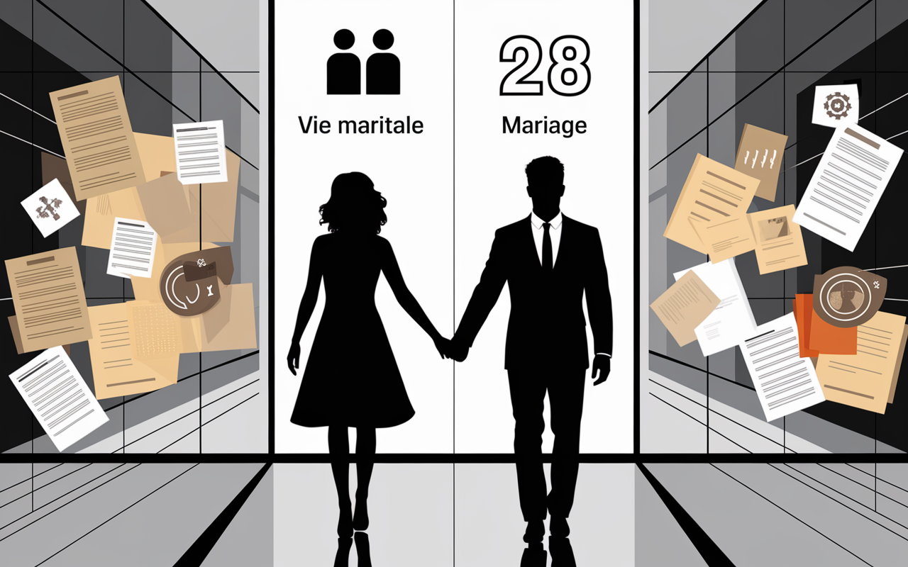 Vie marital definition comparatif administration