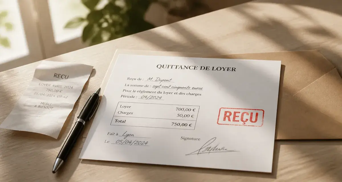 À quoi sert une quittance de loyer : reçus de paiement du loyer