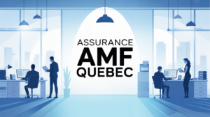 amf assurance bureau professionnel silhouettes