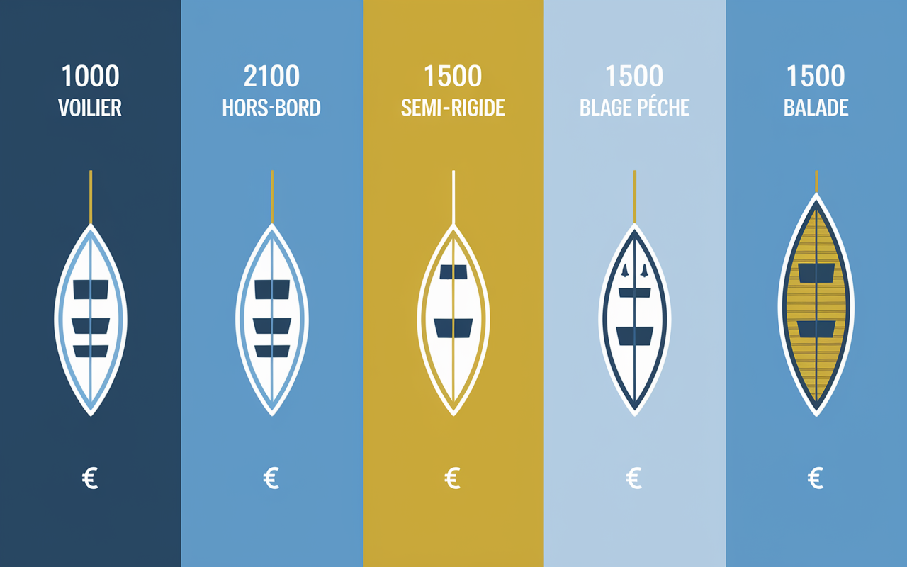 assurance bateau prix 2026 comparaison par type de bateau