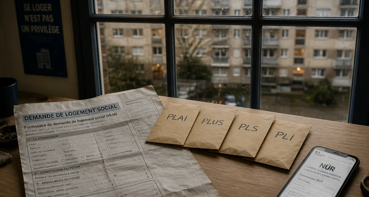 Logement social et loyer modéré : dossiers HLM PLAI PLUS PLS PLI