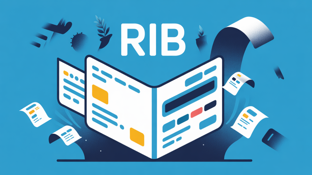 que peut on faire avec un rib image stylisee securite