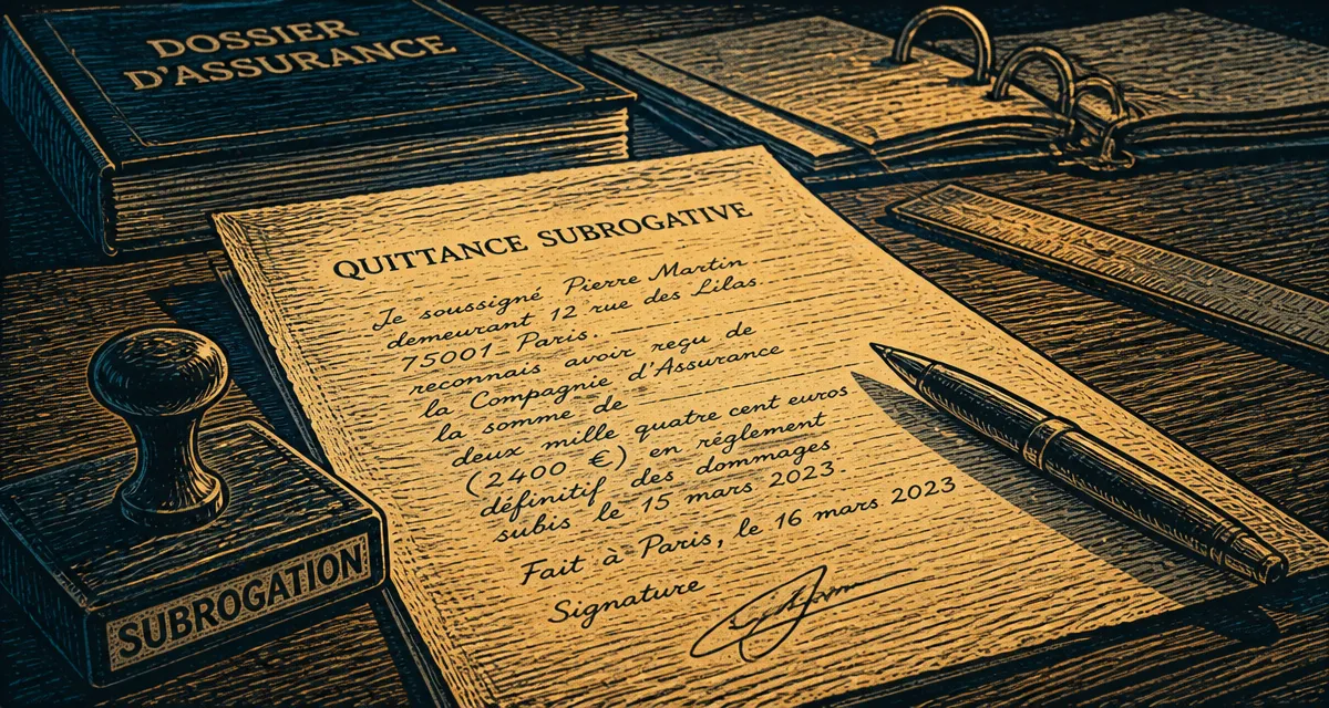 Subrogation assurance : recours contre le tiers responsable