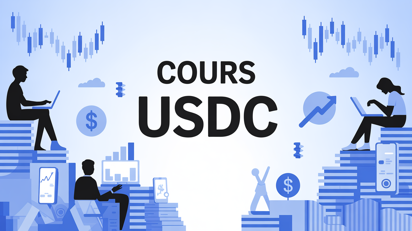 illustration usdc cours finance fluctuations