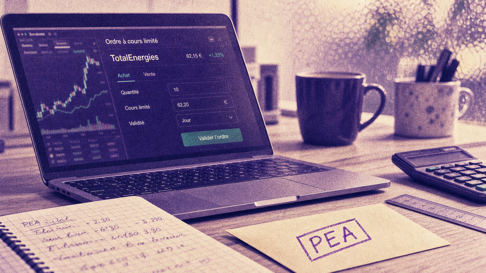 Acheter action total : PEA, compte-titres ou nominatif pur
