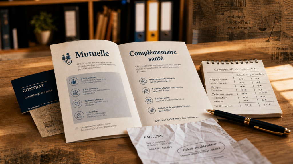 Différence mutuelle et complémentaire santé pour remboursements