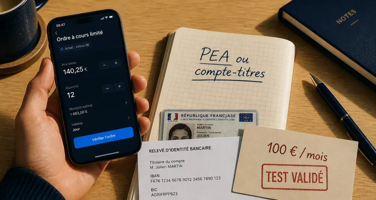 PEA ou et comment acheter des actions : courtier ou banque