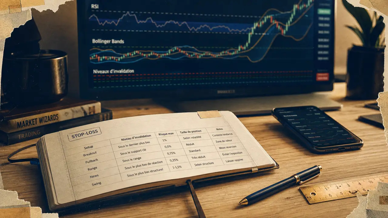 Signaux trading avec stop-loss pour éviter les pertes
