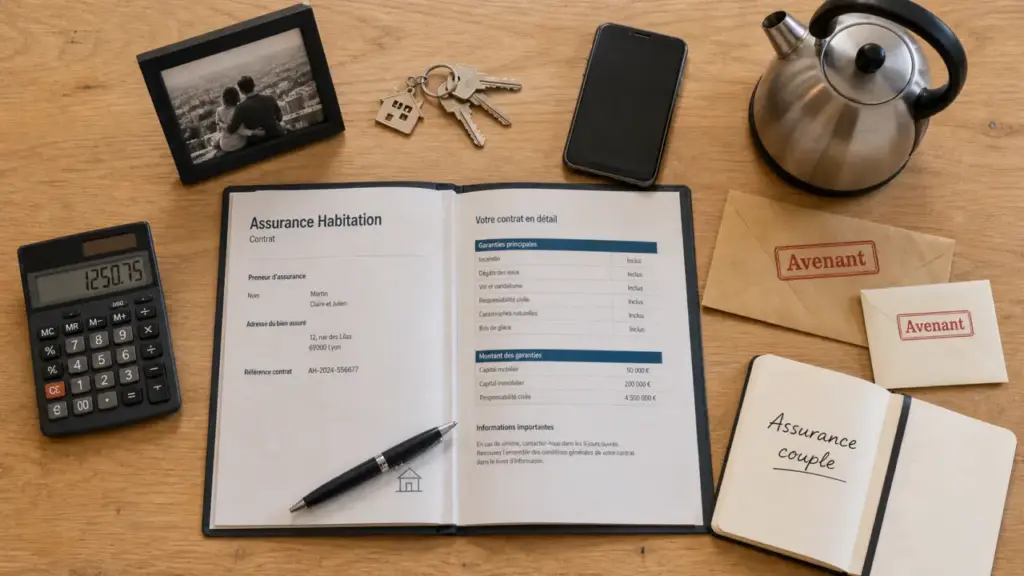 Assurance habitation couple : contrat unique ou séparé