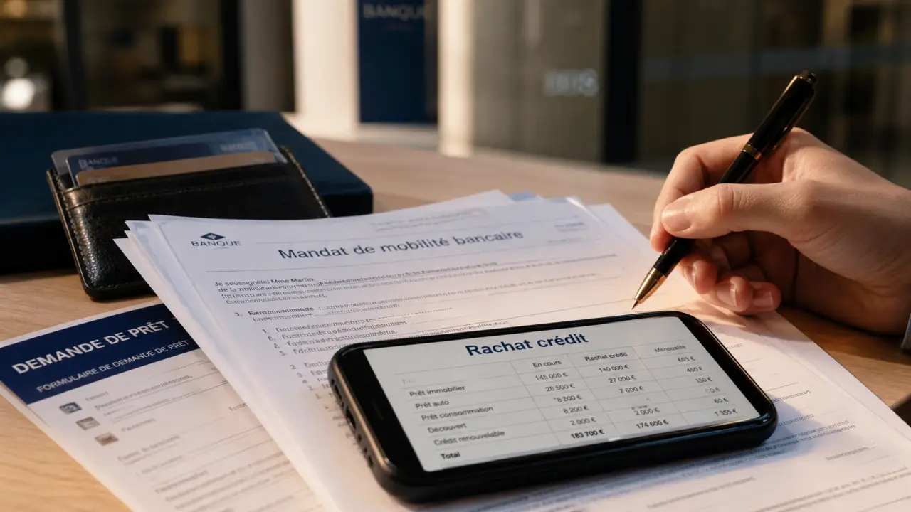 Changer de banque avec pret en cours : rachat crédit ou solde