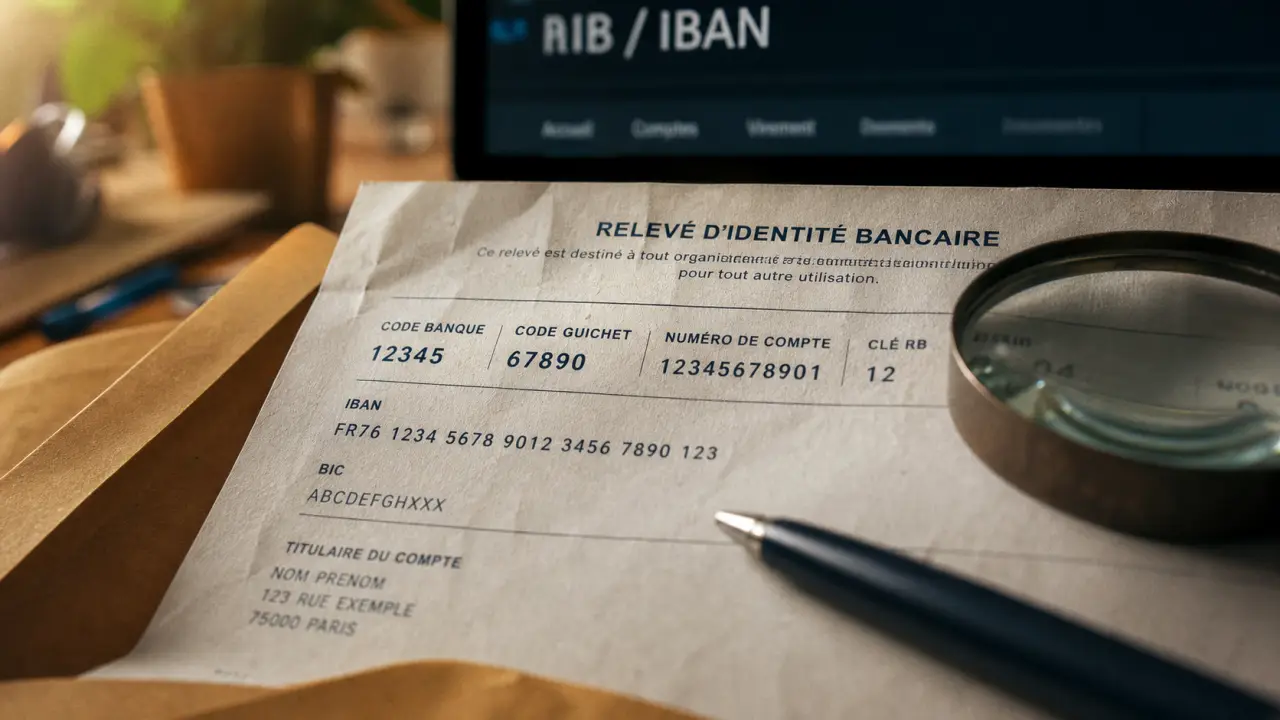 Code banque sur un RIB : repérer les 5 chiffres