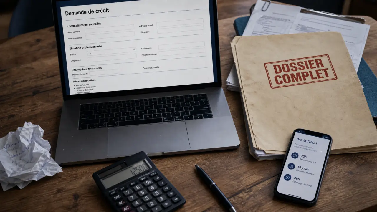 Combien de temps pour reponse credit banque postale : 72h, 48h ou 15 jours