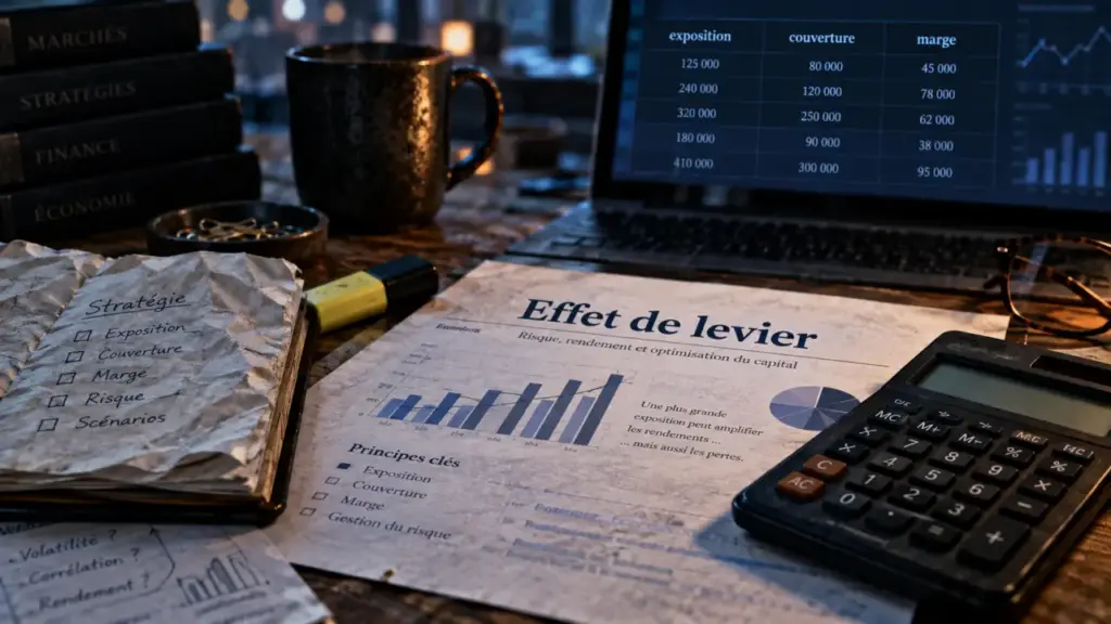 Effet de levier bourse : 200 € exposés, baisse jusqu’à 400 €