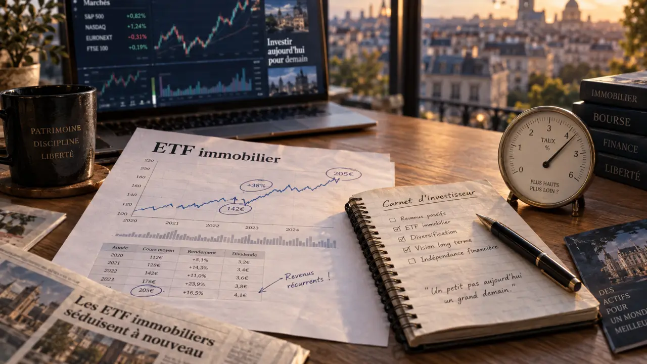 ETF immobilier : diversifier en Bourse sans acheter de murs