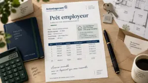 Pret employeur : simulation de mensualités et remboursement